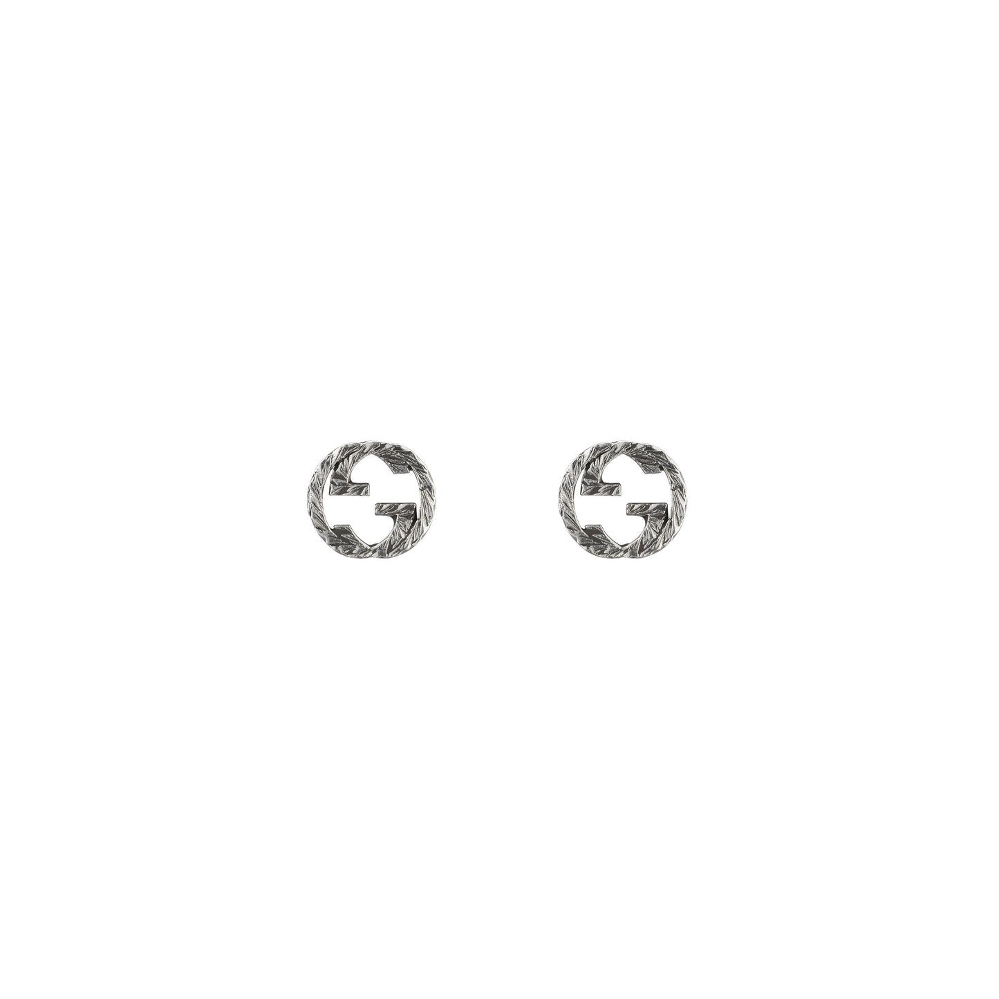 Gucci's Silver Interlocking G Studs