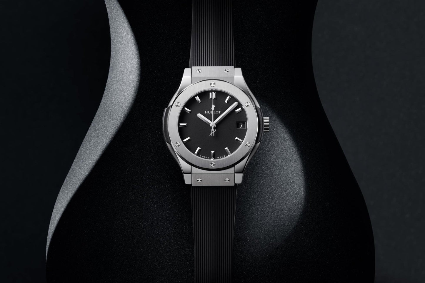 Hublot's Classic Fusion Titanium 33MM with Black Dial
