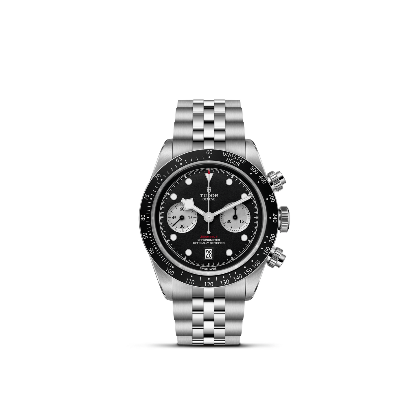 Black Bay Chrono - Black dial Steel bracelet M79360N-0013