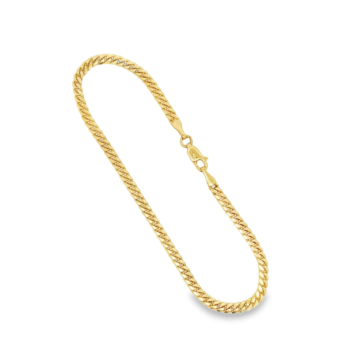 Jai's 14K Yellow Gold Fine Cuban Curb Chain Bracelet