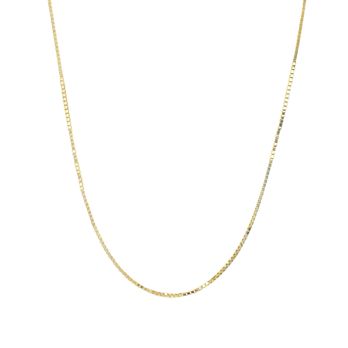 Jai's 14K Yellow Gold Fine Box Chain