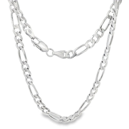 Jai's Sterling Silver Figaro Chain