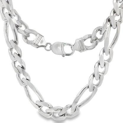 Jai's Sterling Silver Thick Figaro Chain