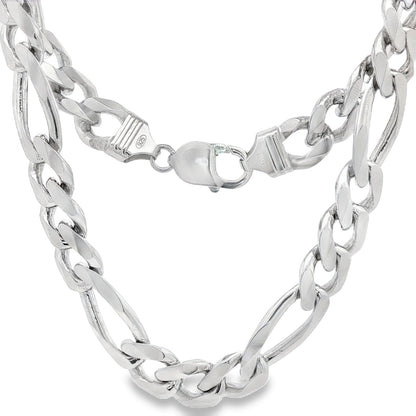 Jai's Sterling Silver Thick Figaro Chain