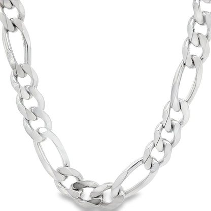 Jai's Sterling Silver Thick Figaro Chain