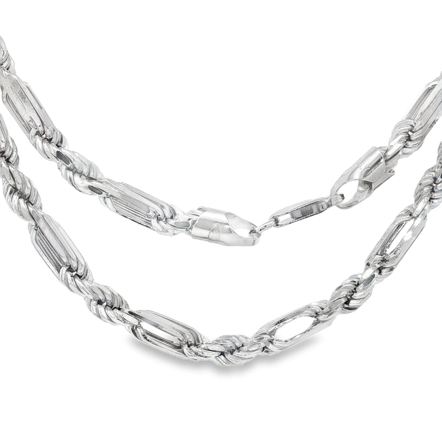 Jai's Sterling Silver Thick Rope Chain