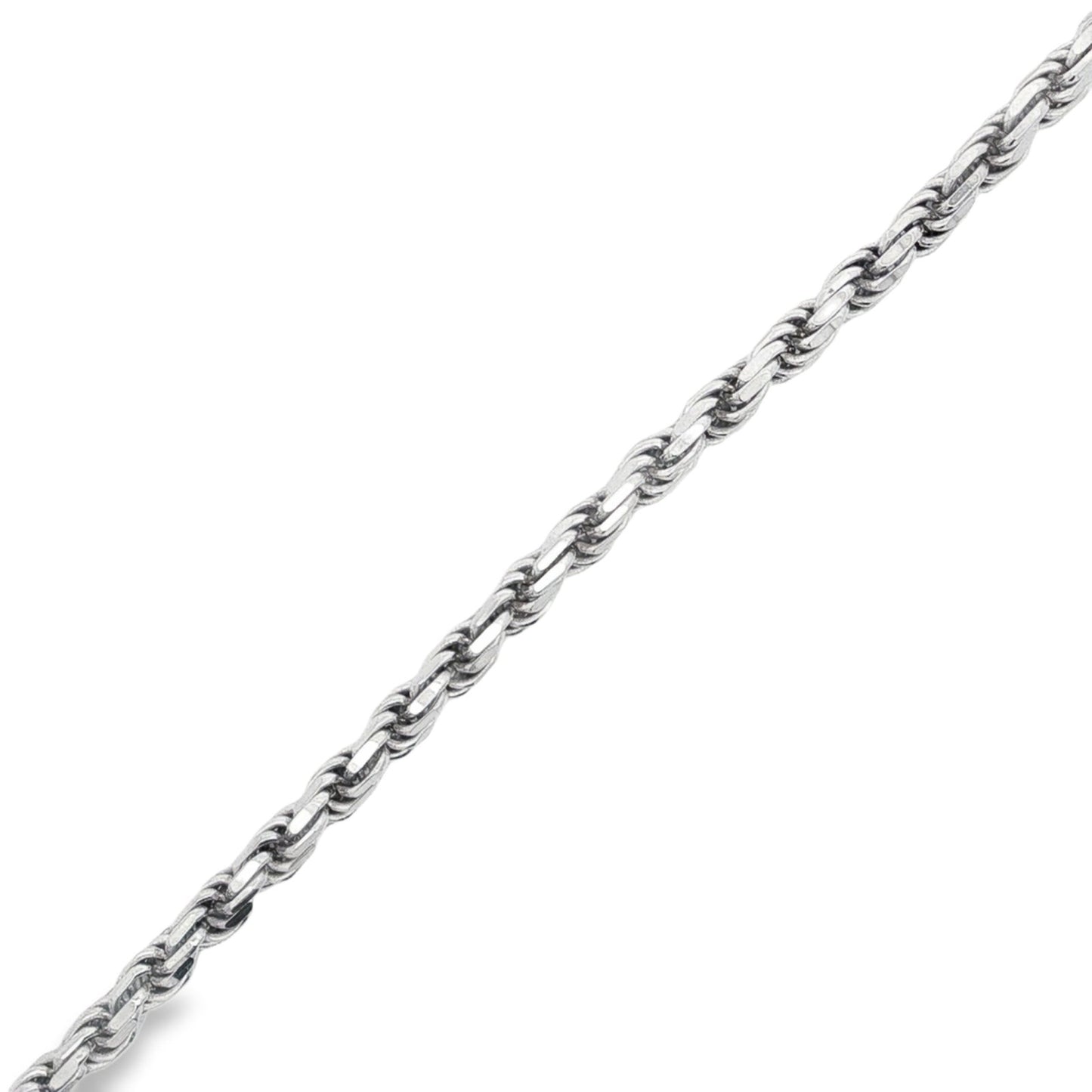 Jai's Sterling Silver Rope Chain Bracelet