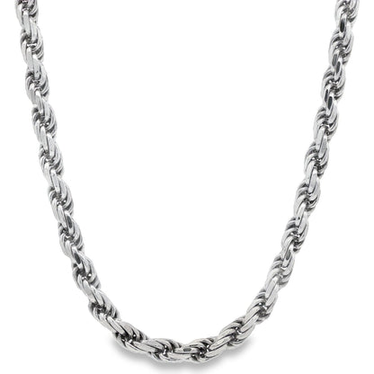 Jai's Sterling Silver Thick Rope Chain