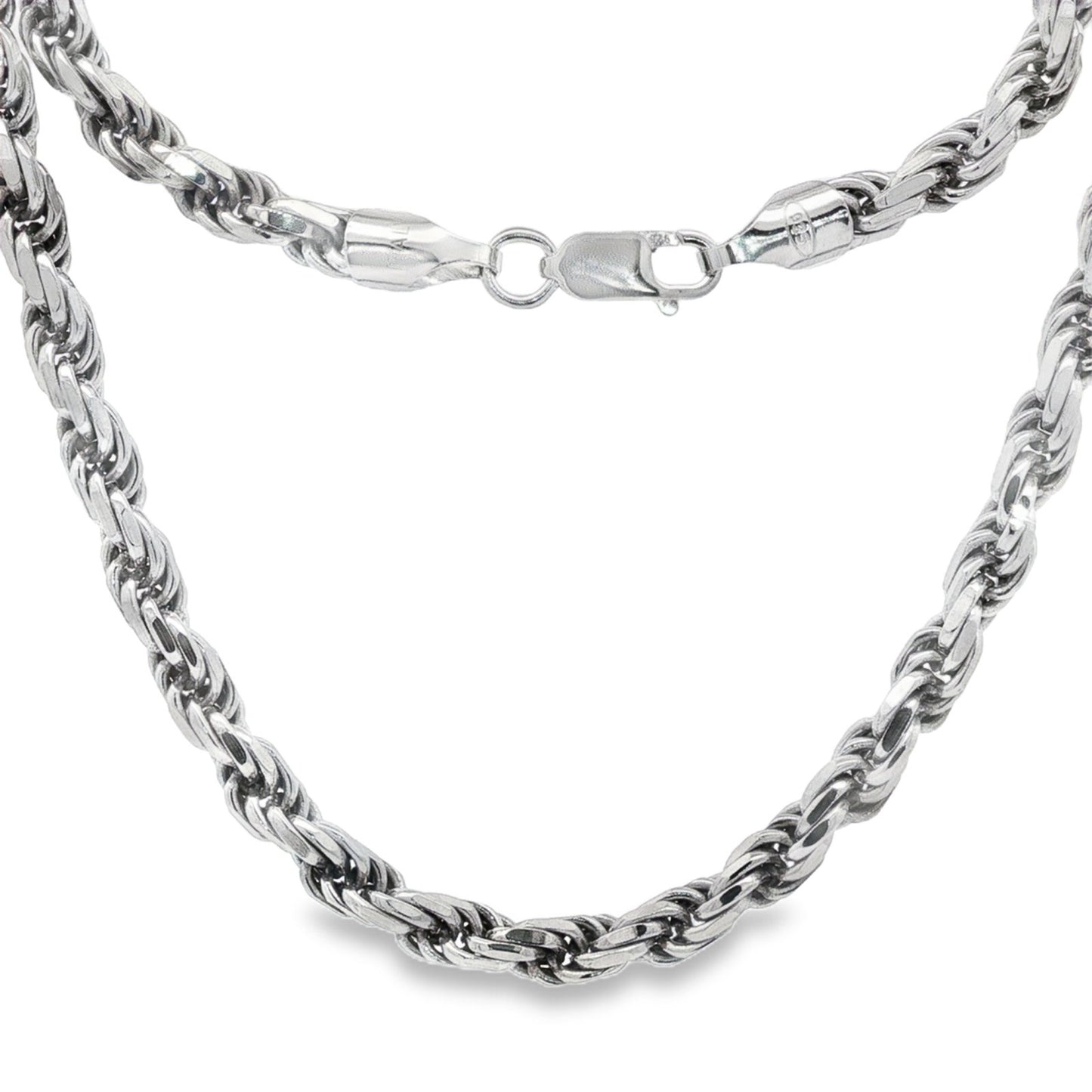 Jai's Sterling Silver Thick Rope Chain