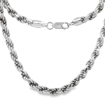 Jai's Sterling Silver Thick Rope Chain