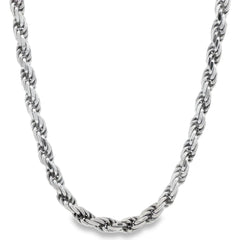 Jai's Sterling Silver Thick Rope Chain