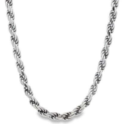 Jai's Sterling Silver Thick Rope Chain