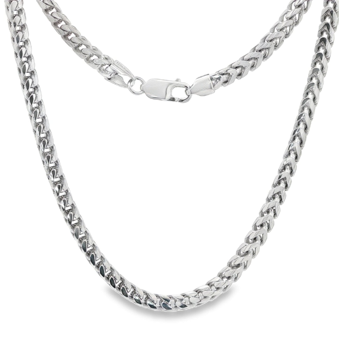Jai's Sterling Silver Thick Foxtail Chain