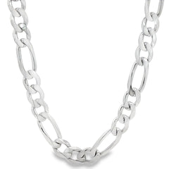 Jai's Sterling Silver Thick Figaro Chain
