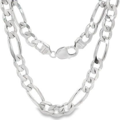 Jai's Sterling Silver Thick Figaro Chain