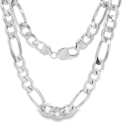 Jai's Sterling Silver Thick Figaro Chain