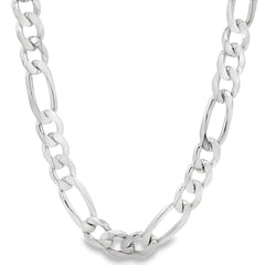 Jai's Sterling Silver Thick Figaro Chain