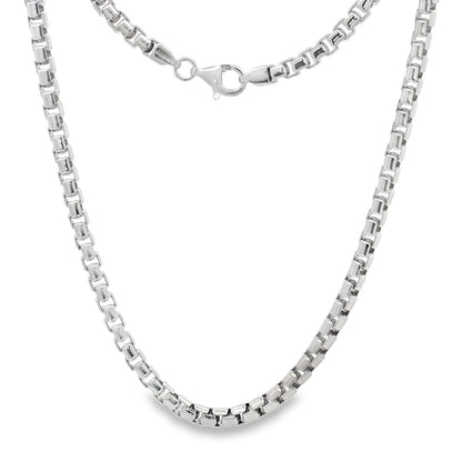 Jai's Sterling Silver Thick Box Chain