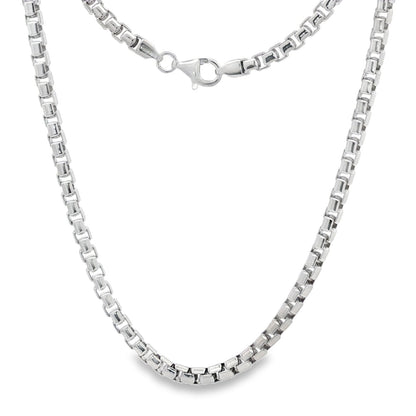 Jai's Sterling Silver Thick Box Chain