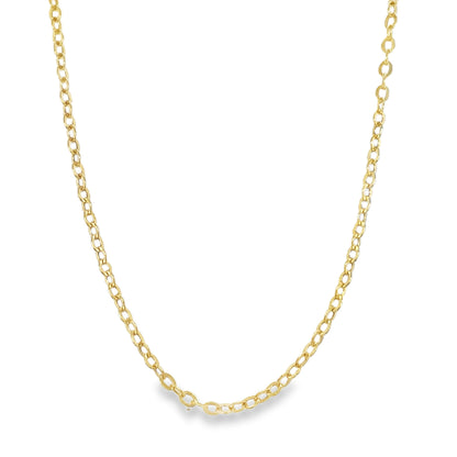 Jai's 14K Yellow Gold Cable Chain