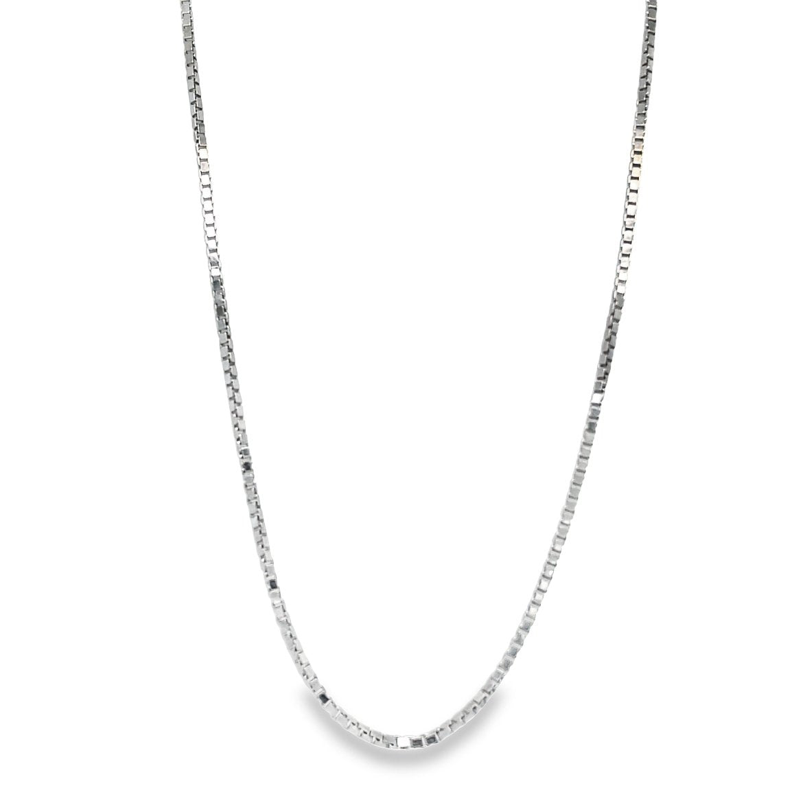 Jai's 14K White Gold Fine Box Chain