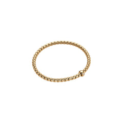 Fope's 18K Yellow Gold Eka Flex'it Solitaire Diamond Bracelet