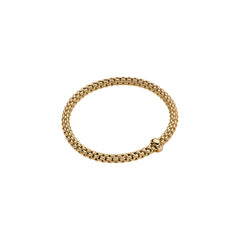 Fope's 18K Yellow Gold Solo Flex'it Solitaire Diamond Bracelet