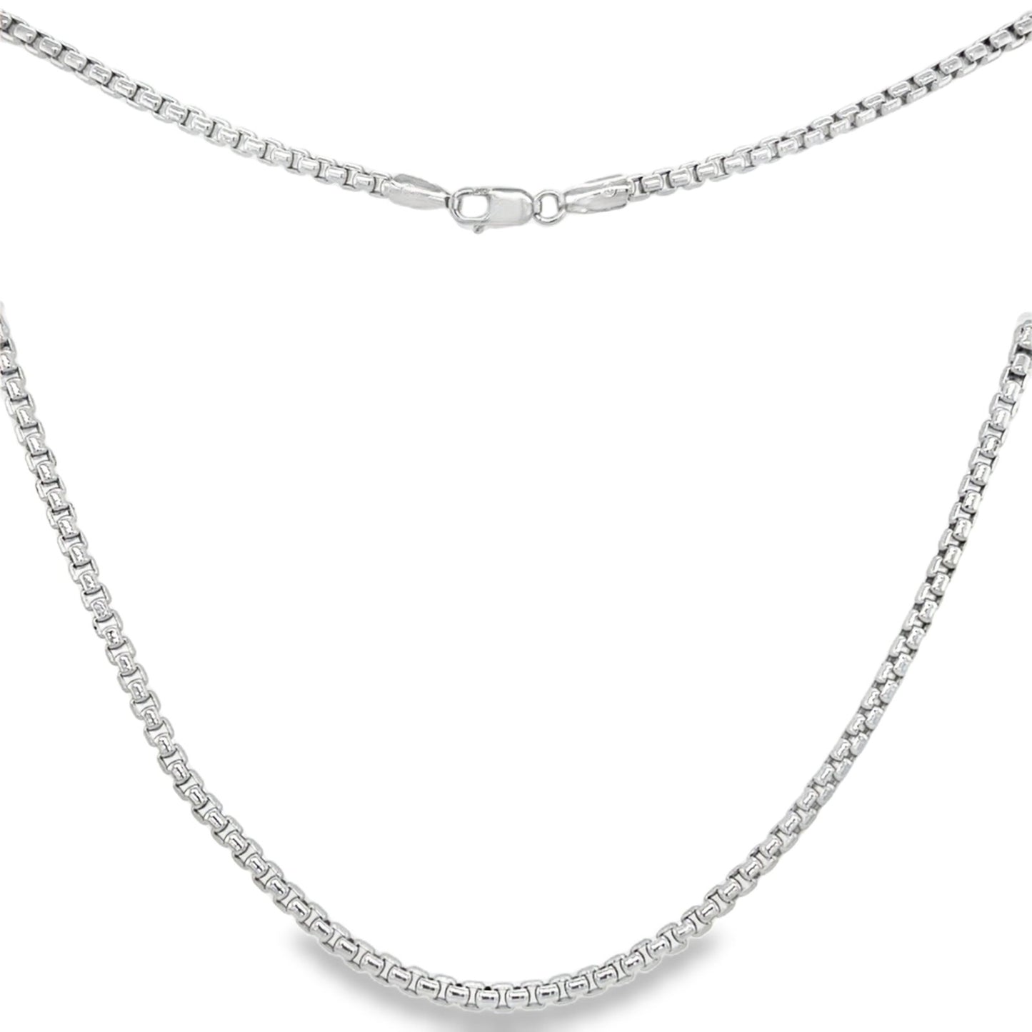 Jai's 14K White Gold Box Chain - 16"