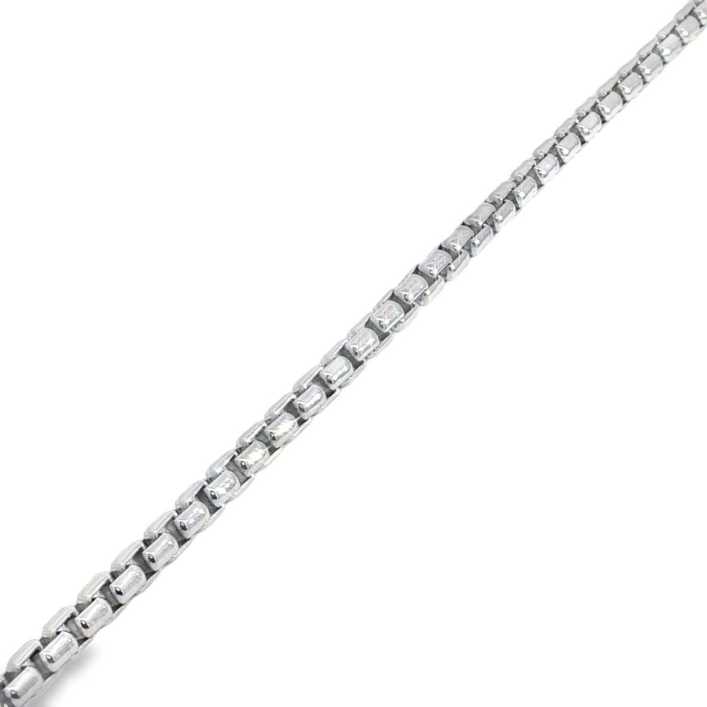 Jai's Sterling Silver Fine Box Chain Bracelet