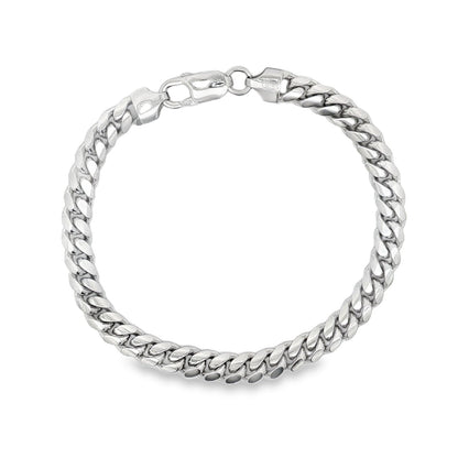 Jai's Sterling Silver Curb Chain Bracelet