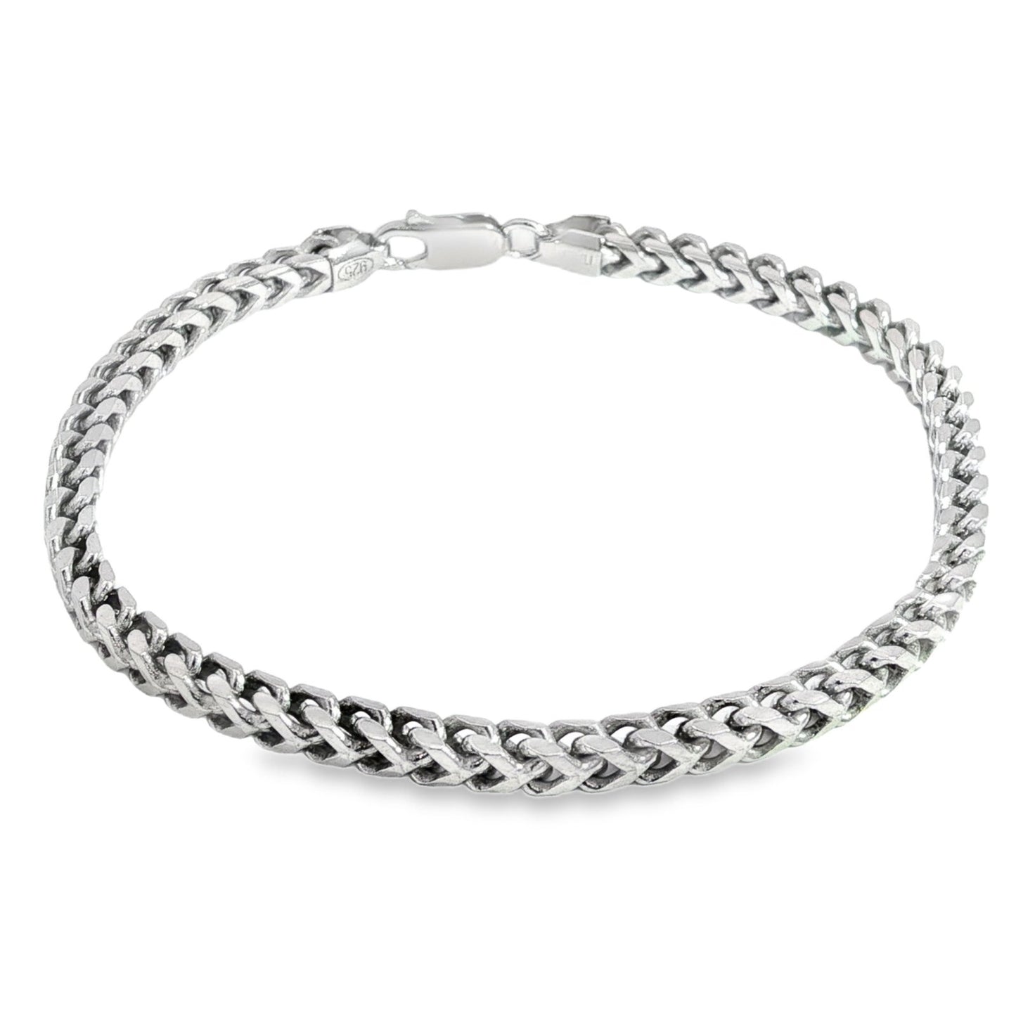 Jai's Sterling Silver Foxtail Chain Bracelet