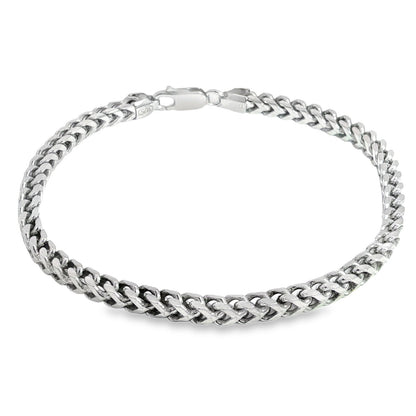 Jai's Sterling Silver Foxtail Chain Bracelet