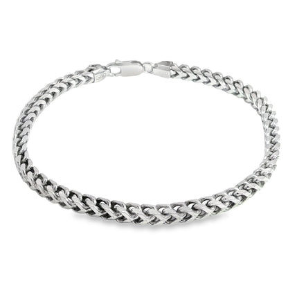Jai's Sterling Silver Foxtail Chain Bracelet