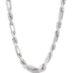 Jai's Sterling Silver Thick Rope Chain