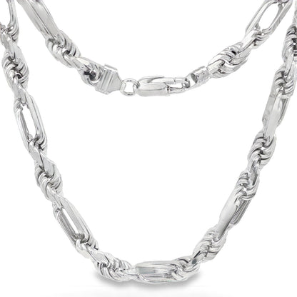 Jai's Sterling Silver Thick Rope Chain