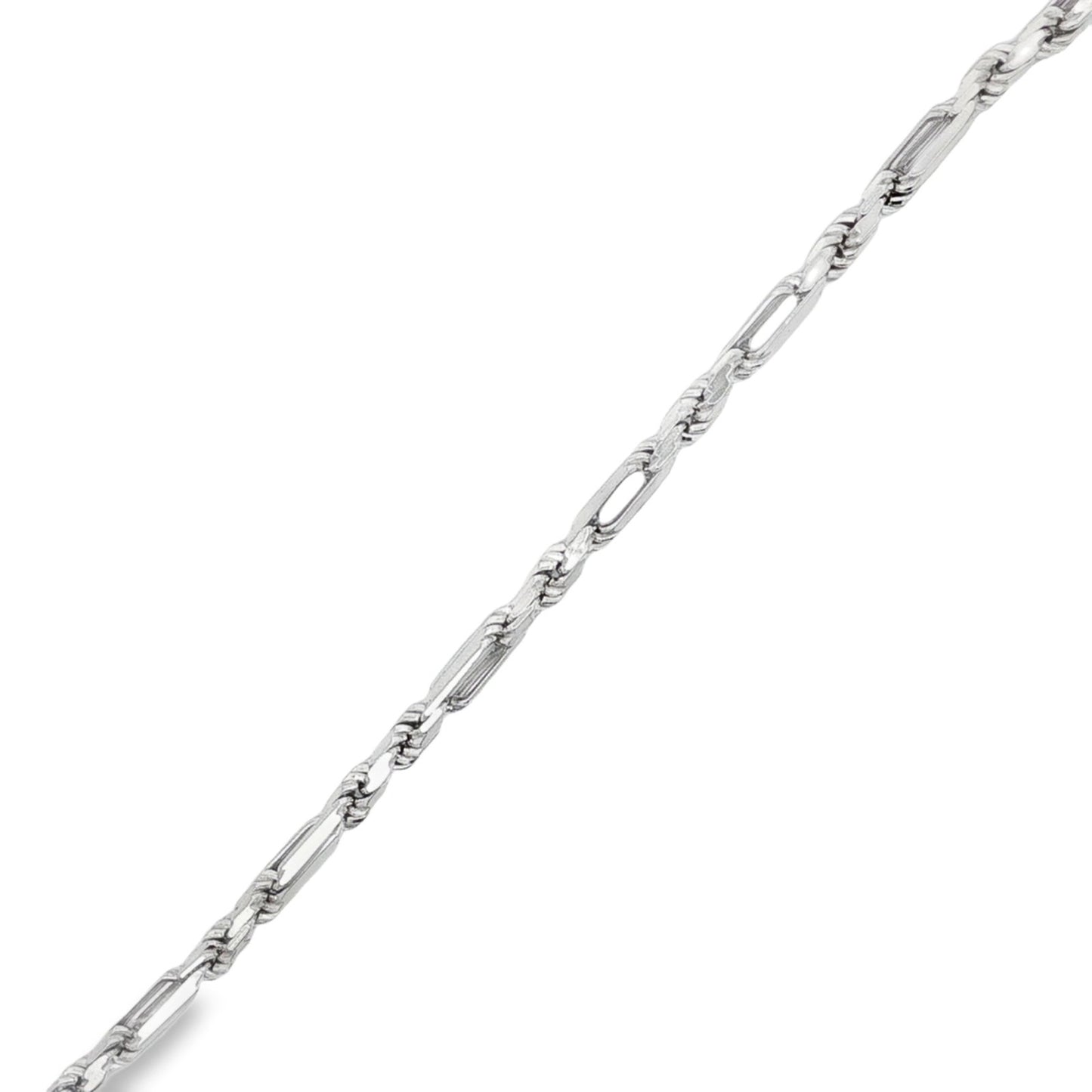 Jai's Sterling Silver Rope Chain Bracelet