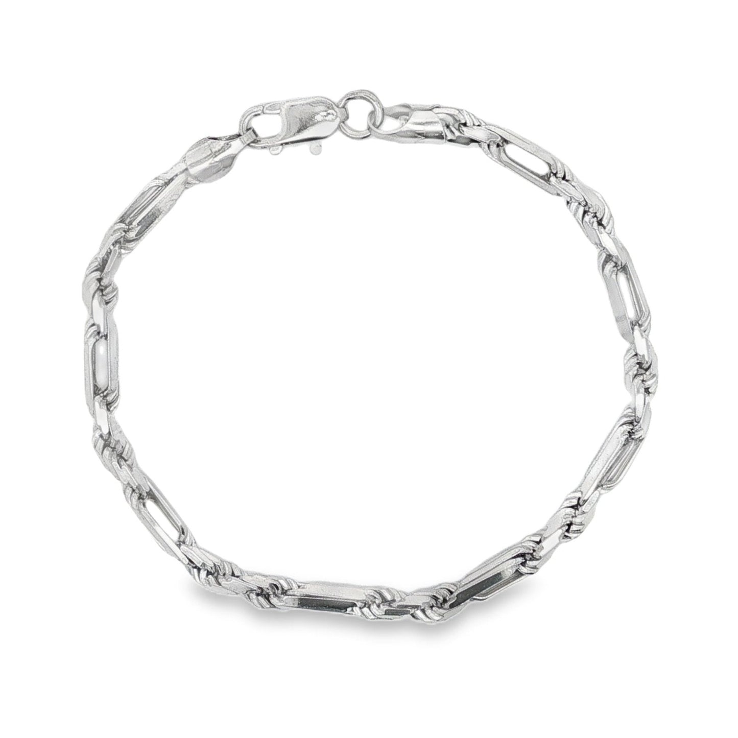 Jai's Sterling Silver Rope Chain Bracelet