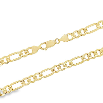 Jai's 14K Yellow Gold Thick Figaro Chain - 24"