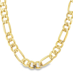 Jai's 14K Yellow Gold Thick Figaro Chain - 24"