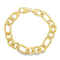 Jai's 14K Yellow Gold Italian Cuban Curb Chain Bracelet - 8"