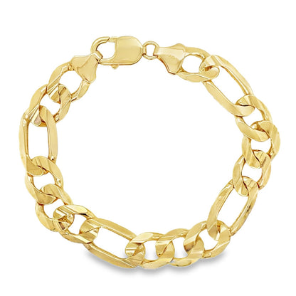 Jai's 14K Yellow Gold Italian Cuban Curb Chain Bracelet - 8"