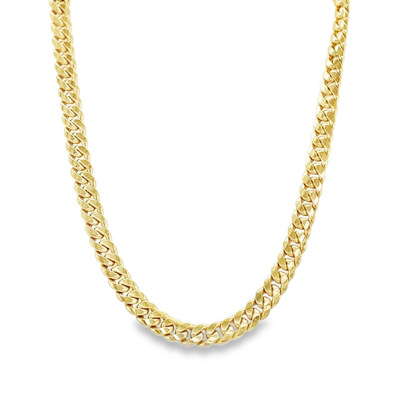Jai's 14K Yellow Gold Miami Cuban Curb Chain