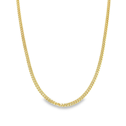 Jai's 14K Yellow Gold Fine Miami Cuban Curb Chain