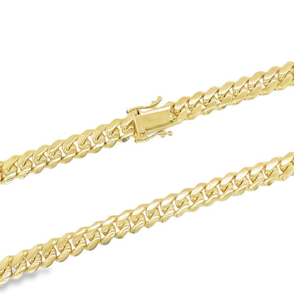 Jai's 14K Yellow Gold Miami Cuban Curb Chain