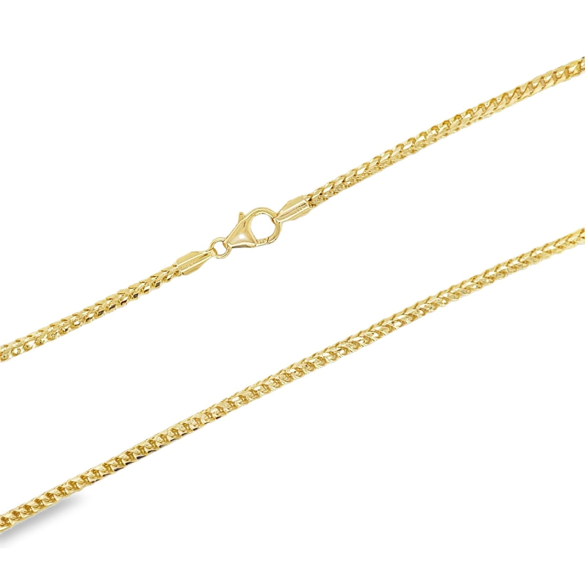 Jai's 14K Yellow Gold Fine Franco Chain