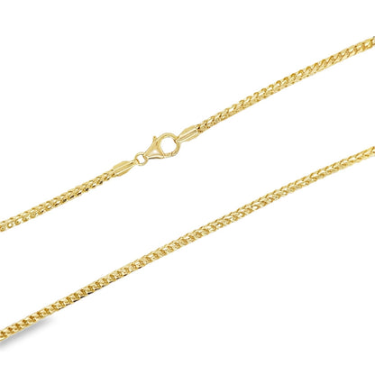 Jai's 14K Yellow Gold Fine Franco Chain