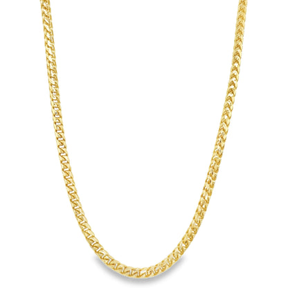 Jai's 14K Yellow Gold Fine Franco Chain