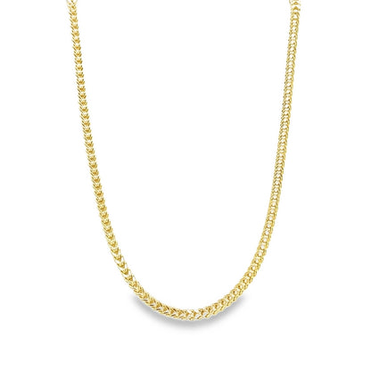 Jai's 14K Yellow Gold Fine Franco Chain