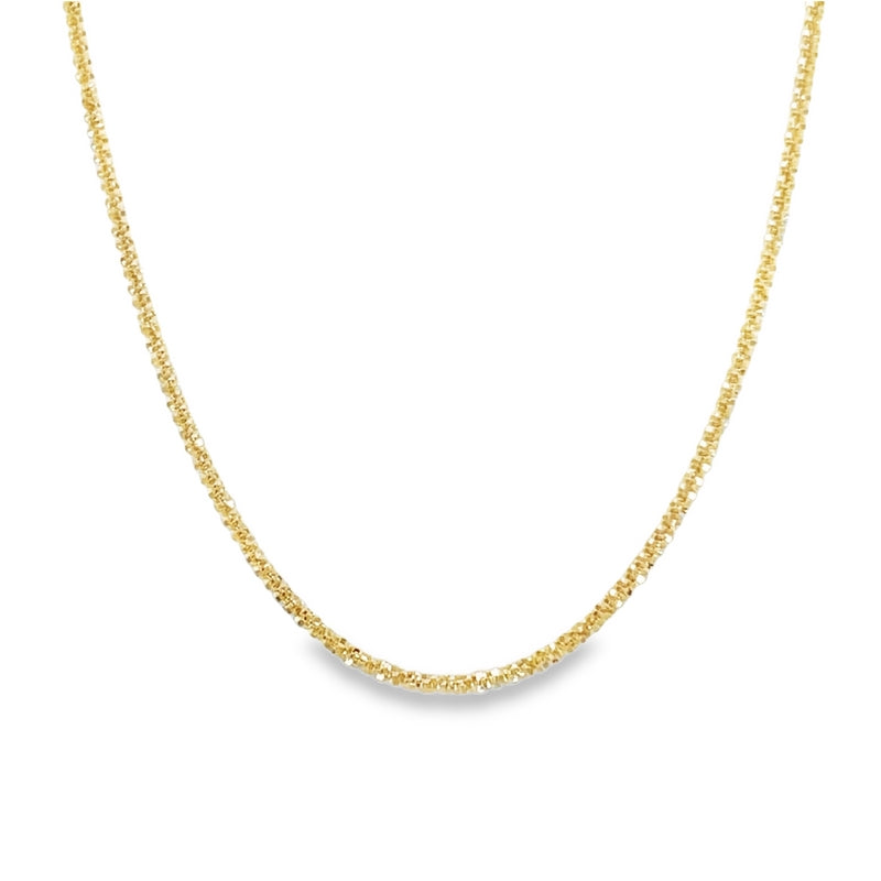 Jai's 14K Yellow Gold Sparkle Chain