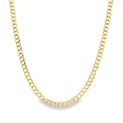 Jai's 14K Yellow Gold Flat Fine Curb Chain